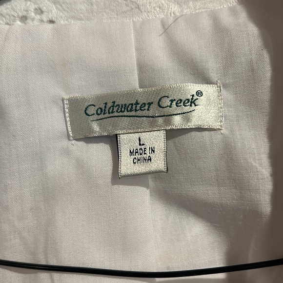 Coldwater Creek Women’s lace jacket. - Picture 3 of 4